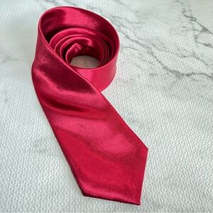 Kailong Handmade Classic Red Tie 100% Silk